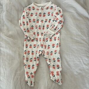 Floral Print Kids One Piece